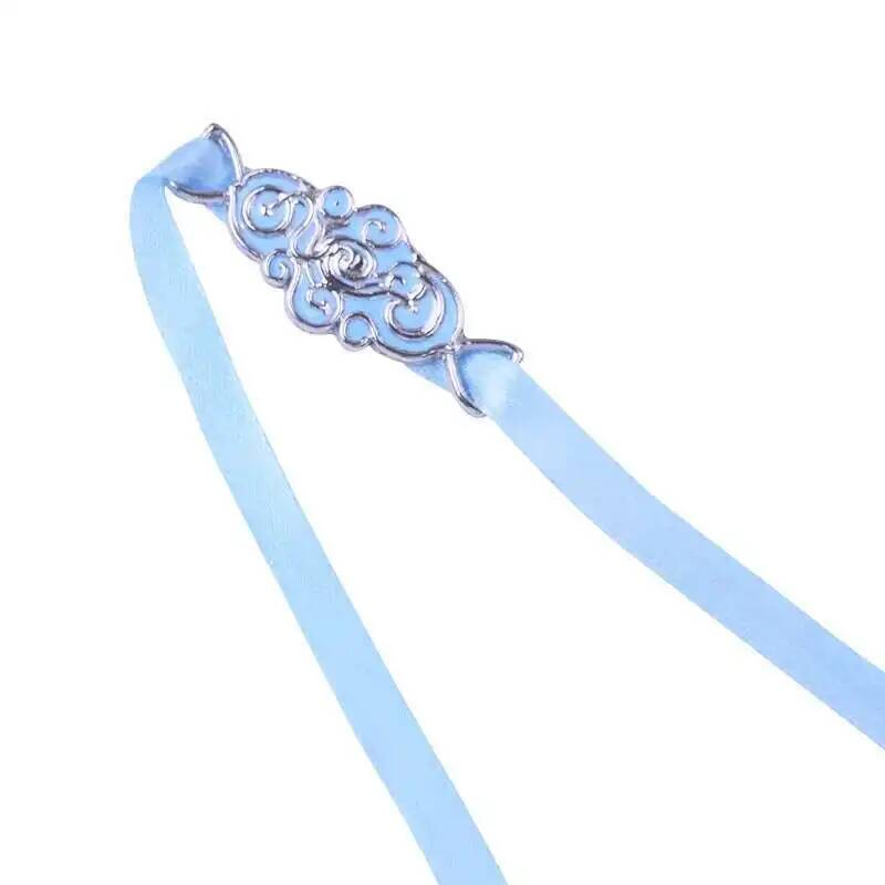 Anime Cosplay Costumes - 1 個悪魔栽培の団長 Lan Wangji ヘアアクセサリーヘッドバンドコスプレ小道具の装飾男性少年クリスマスギフト