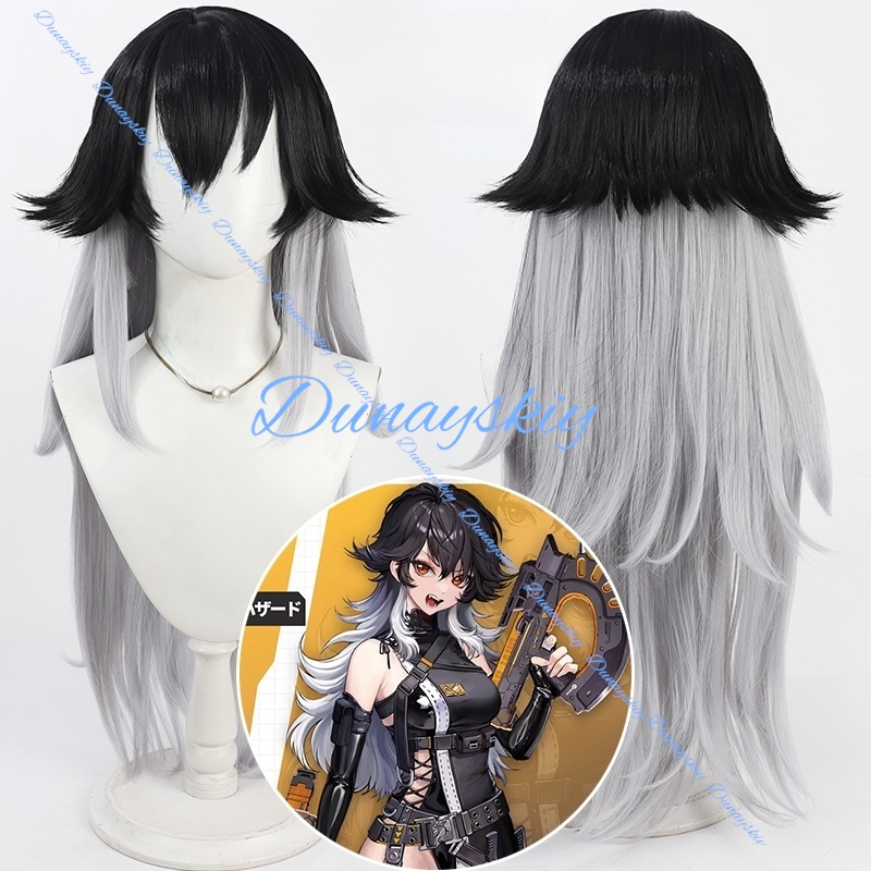 Cosplay Anime Black Hair - ニッケ 女神の勝利 K コスプレウィッグ K 90
