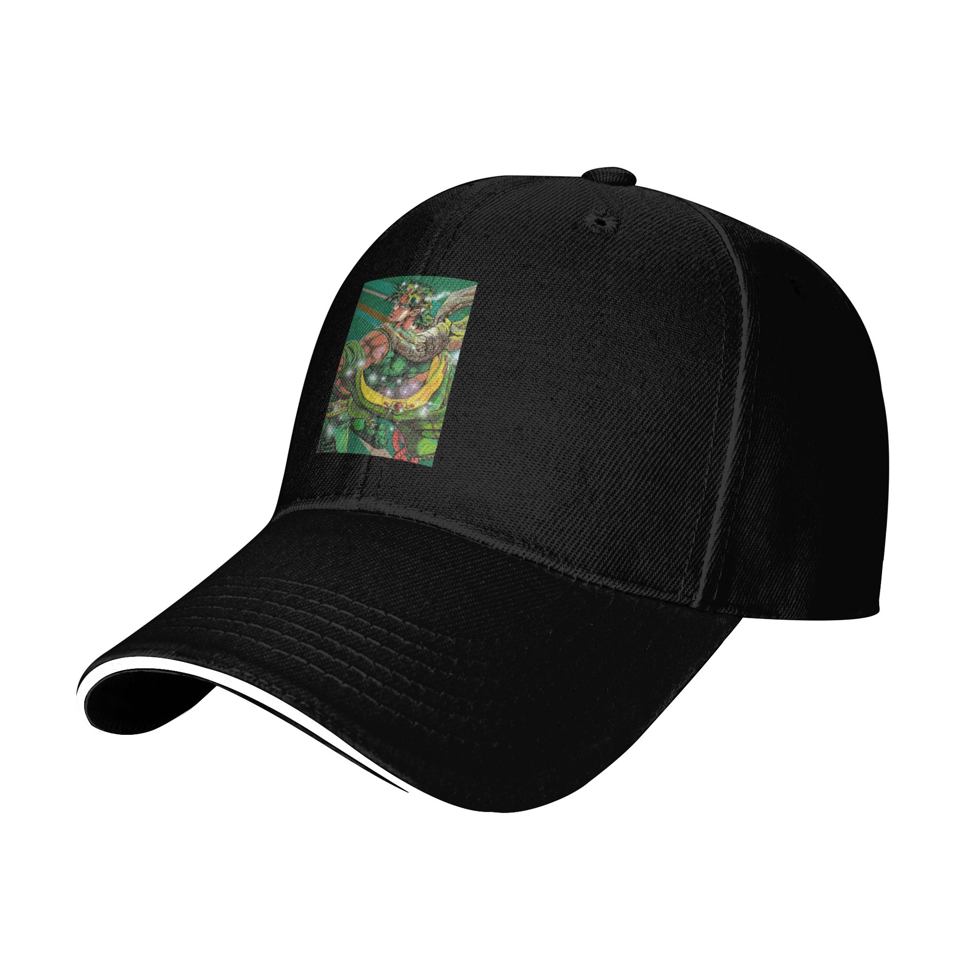 Jojo Bizarre Hat - ジョジョの奇妙な冒険ジョセフ・ジョースターキャップカジュアル野球帽調節可能な帽子ヒップホップ夏ユニセックス野球帽カスタマイズ可能