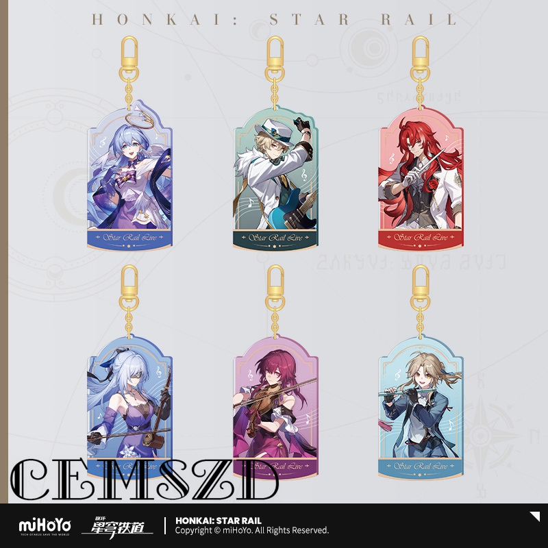 Anime Cosplay Robin - 【正規品】MiHoYo公式ゲーム Honkai Star Rail LIVE Sunday