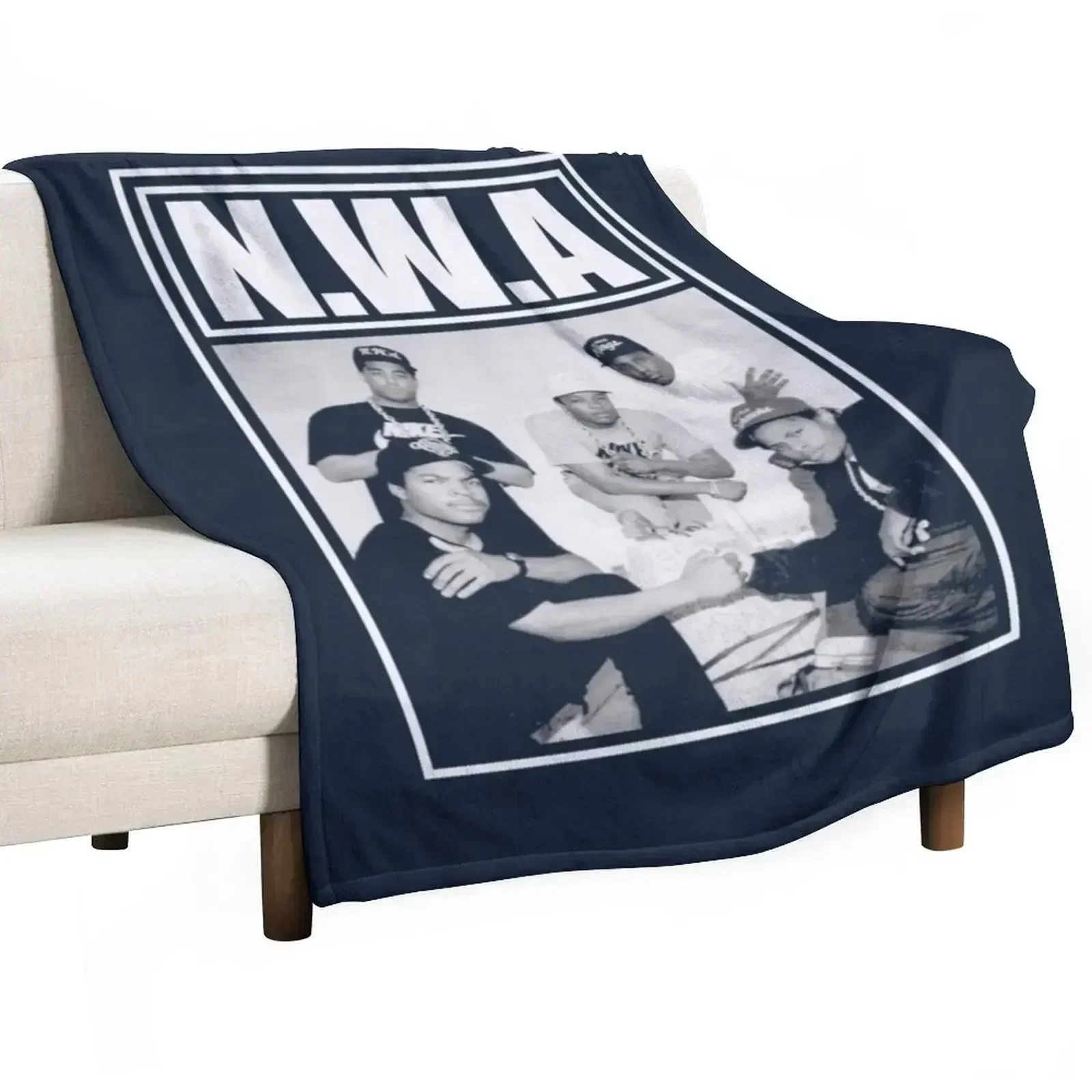 Anime Cosplay Idea - NWA GANGSTA スローブランケット コスプレ アニメ チェック柄
