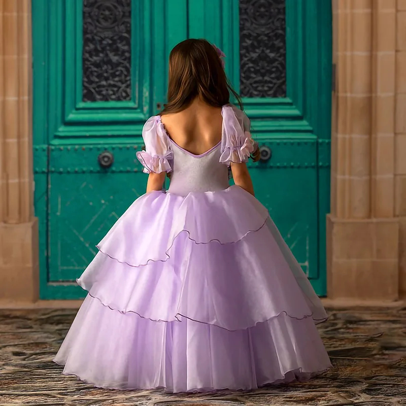 Kids Cosplay Anime - ❤ 2026 ✚ 女の子エンカント衣装マドリガルイザベラコスプレドレス子供のためのファンシーカーニバル誕生日パーティー衣装ハロウィンプリンセス博士 ◀
