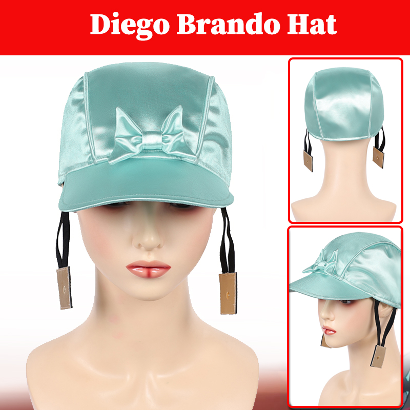Jojo Bizarre Hat - ディエゴ・ブランド コスプレ帽子 ヘッドギア コスチューム アニメ ジョジョの奇妙な冒険