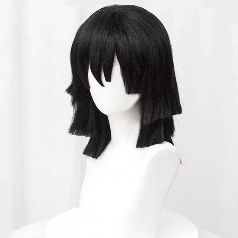 2026 高品質伊久呂小谷コスプレウィッグショートブラックス - Cosplay Anime Black Hair のレビューと価格