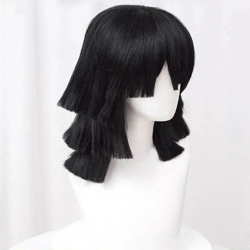2026 高品質伊久呂小谷コスプレウィッグショートブラックス - Cosplay Anime Black Hair のレビューと価格