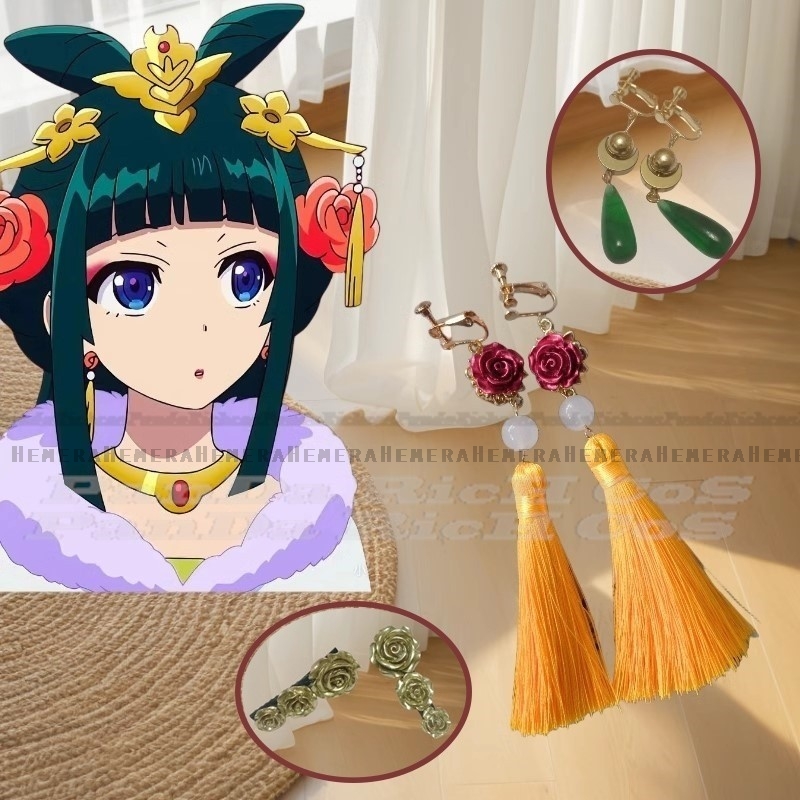 女の子と女性のためのアニメーションコスプレアクセサリー,クリ - Anime Cosplay Yor のレビューと価格