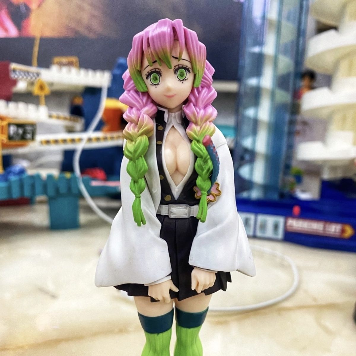 デーモンスレイヤー 愛の柱 甘露寺蜜璃 竈門炭治郎 フィギュ - Anime Cosplay Tanjiro のレビューと価格