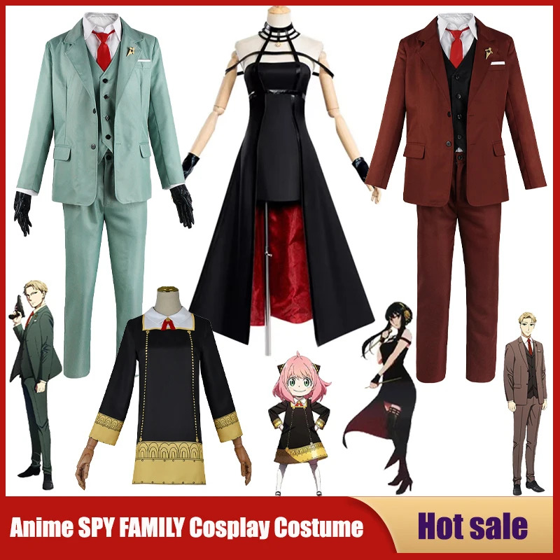 アニメスパイ X ファミリーコスプレ衣装 Yor セクシーな - Anime Cosplay Yor のレビューと価格