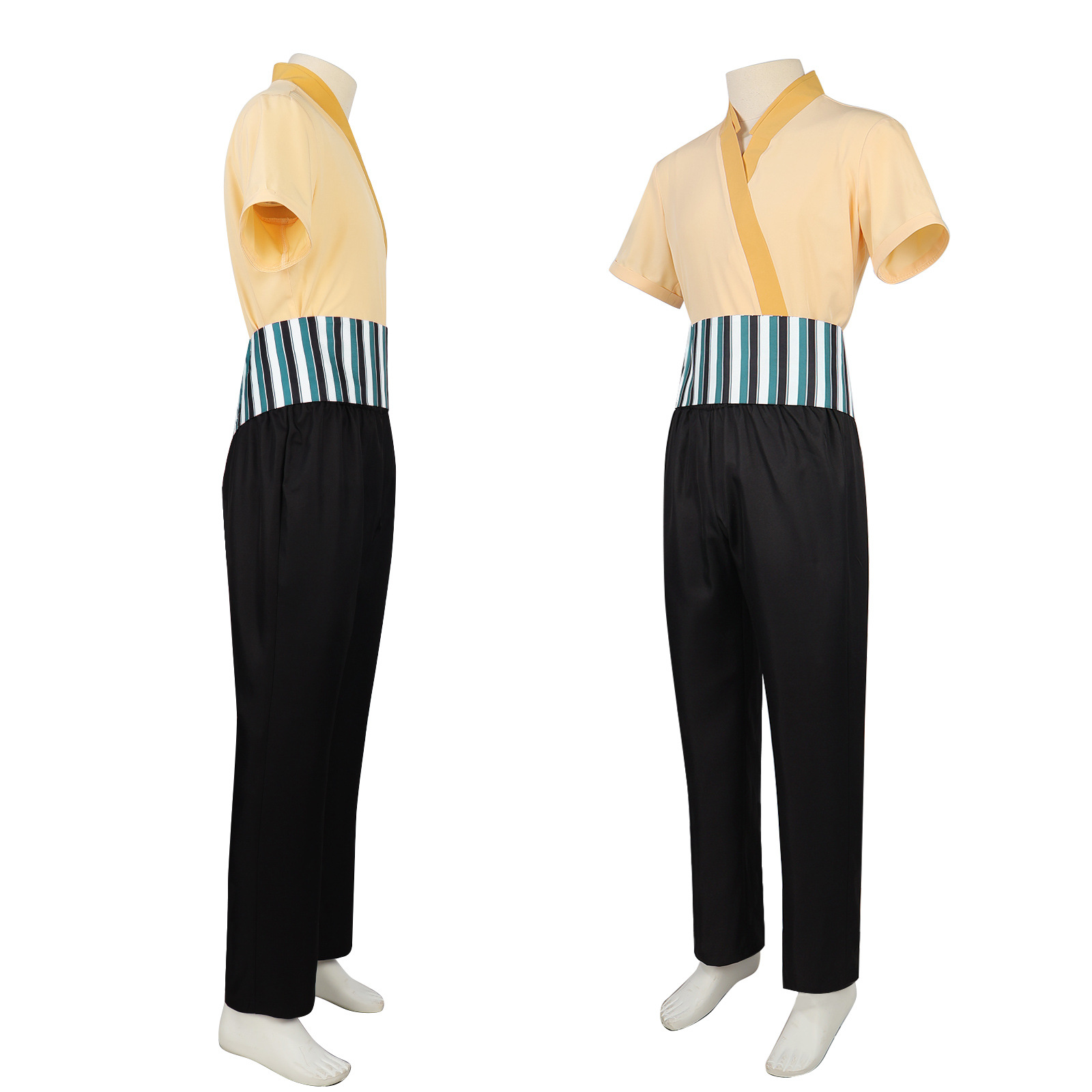 映画ゾロコスプレ衣装海賊ロロノアファンタジー半袖スーツ変装ハ - Cosplay Anime Zoro のレビューと価格