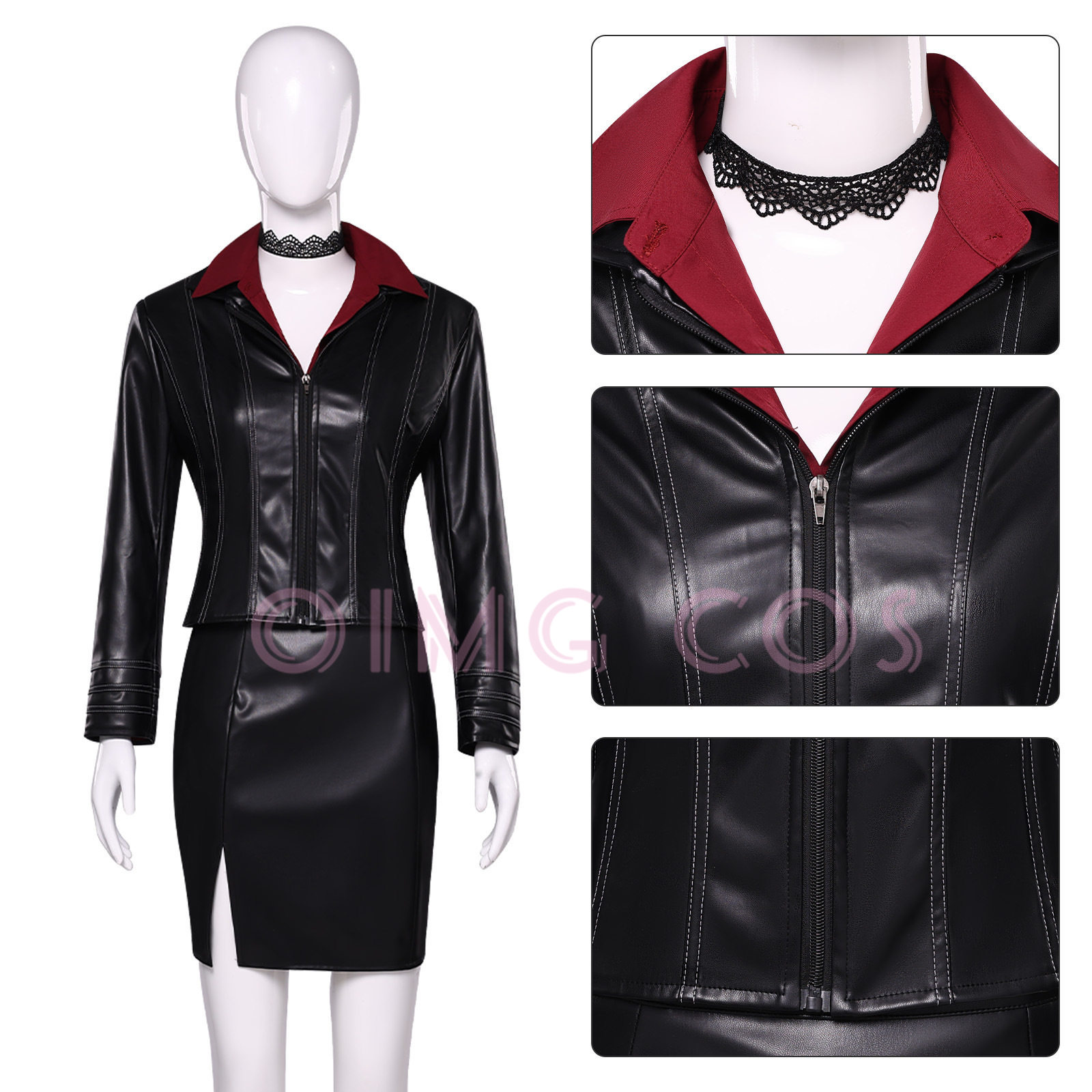 ゲーム レジデント イービル エイダ ウォン レザー ジャケ - Anime Cosplay Outfits For Women のレビューと価格