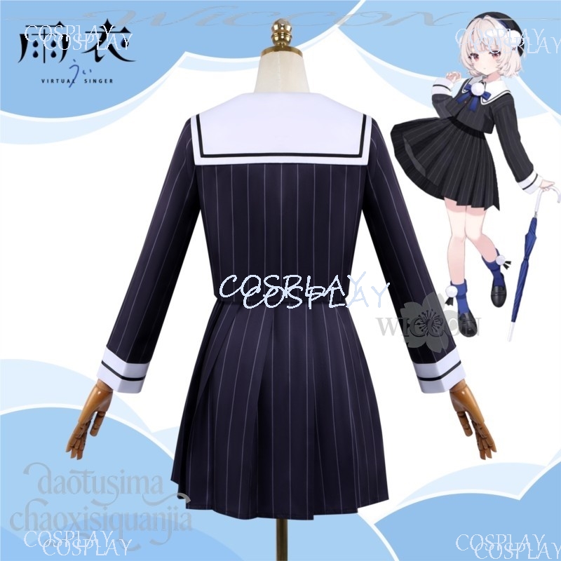 JK制服ドレス かわいい帽子 ウィッグ ハロウィン クリスマ - Anime Cosplay Youtuber のレビューと価格