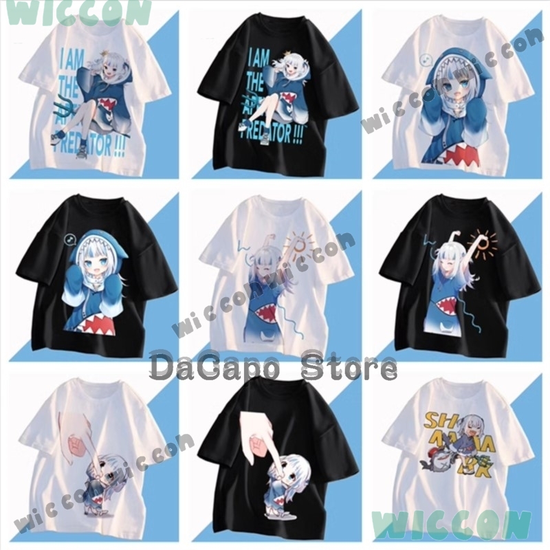 コール Tシャツ衣装サメ Gawr Gura Youtube - Anime Cosplay Youtuber のレビューと価格