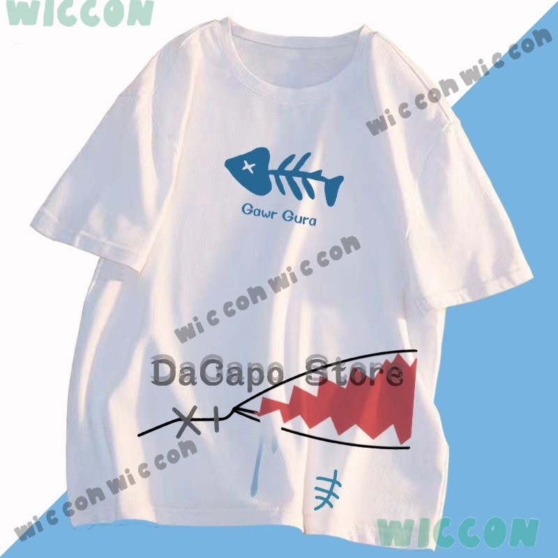 コール Tシャツ衣装サメ Gawr Gura Youtube - Anime Cosplay Youtuber のレビューと価格