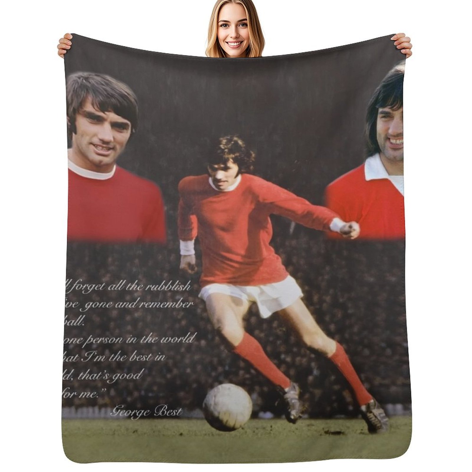 GEORGE BEST - GENIUS スローブランケット - Anime Cosplay Idea のレビューと価格