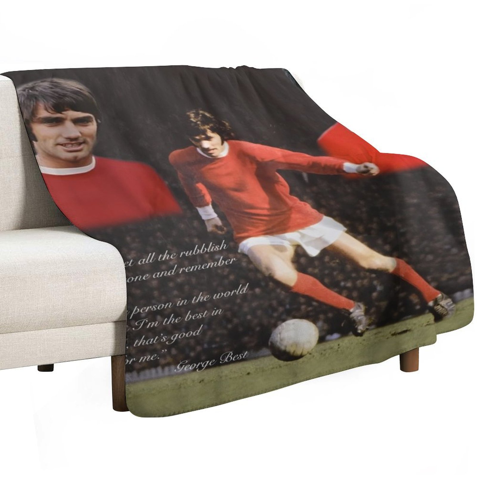 GEORGE BEST - GENIUS スローブランケット - Anime Cosplay Idea のレビューと価格