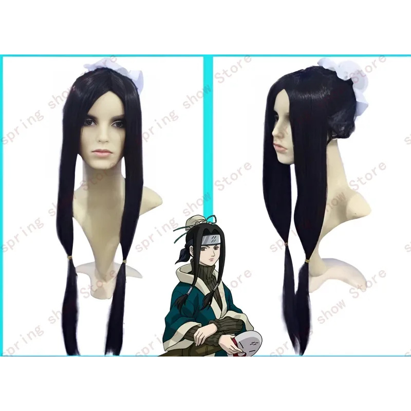 DY20JP アニメ水の国ユキ一族ハクコスプレ衣装髪帽子黒ロ - Cosplay Anime Black Hair のレビューと価格