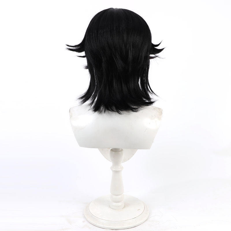 ベザリウス包帯コスプレウィッグ vtuber 黒ショートピン - Cosplay Anime Black Hair のレビューと価格