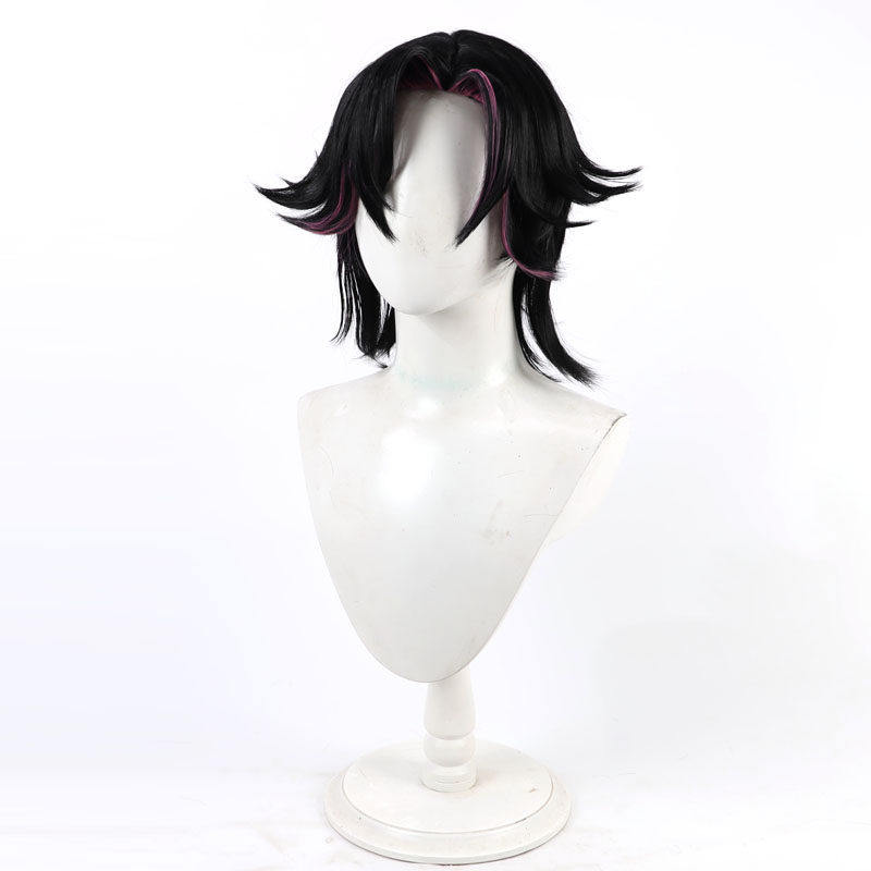 ベザリウス包帯コスプレウィッグ vtuber 黒ショートピン - Cosplay Anime Black Hair のレビューと価格