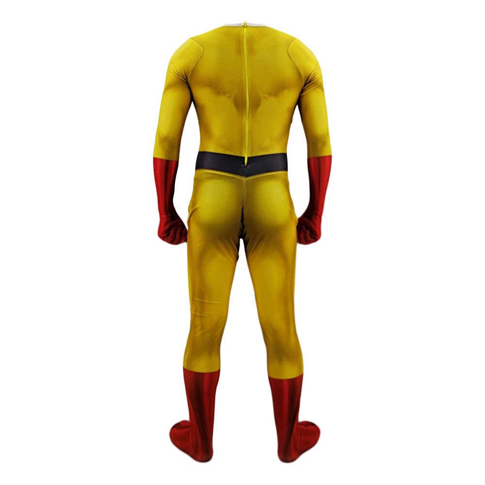 アニメワンパンマンコスプレ衣装サイタマボディスーツスーパーヒ - Anime Cosplay One Punch Man のレビューと価格