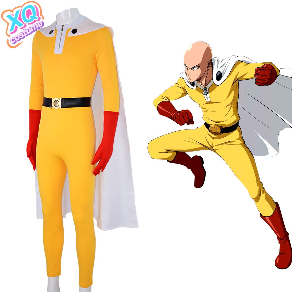 アニメワンパンマンサイタマコスプレ衣装男性用ハロウィン日本ア - Anime Cosplay One Punch Man のレビューと価格