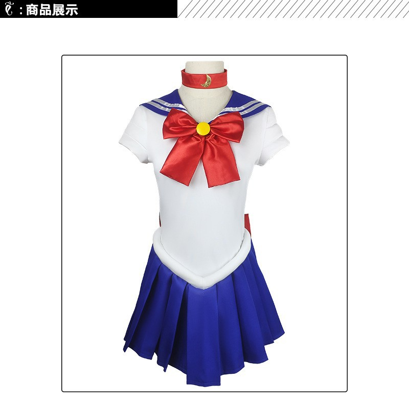 大人子供コスプレアニメセーラーコスチューム月月野うさぎ美王千 - Kids Cosplay Anime のレビューと価格