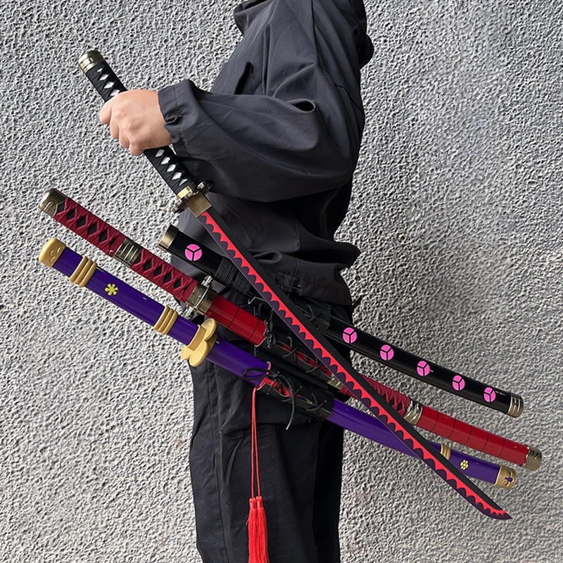 40インチ ロロノア・ゾロ 刀 忍者ナイフ 剣 アニメコスプ - Cosplay Anime Zoro のレビューと価格