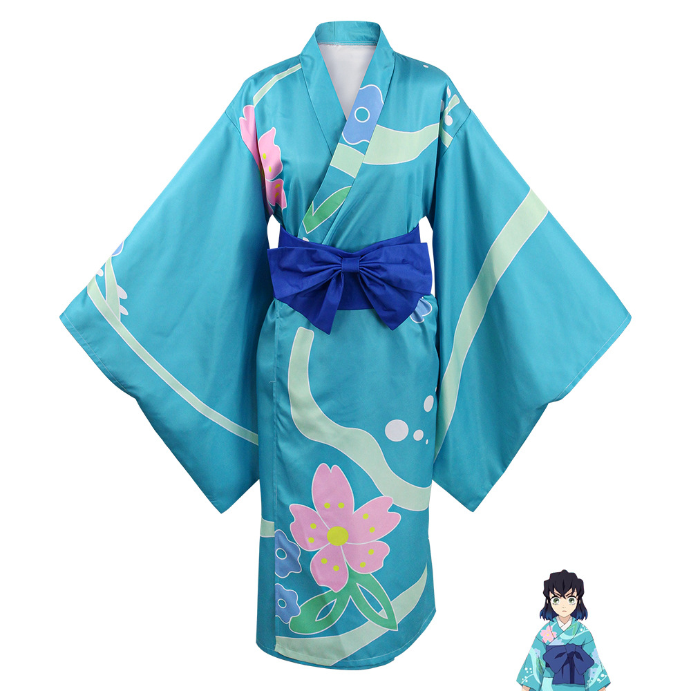 我妻善逸 着物風アニメコスプレ衣装 竈門炭治郎 嘴平伊之助  - Cosplay Anime Zenitsu のレビューと価格