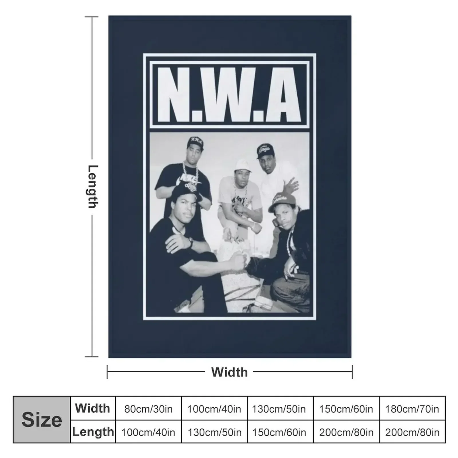 NWA GANGSTA スローブランケット コスプレ アニメ - Anime Cosplay Idea のレビューと価格