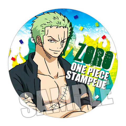 ワンピース フィルム スタンプエード アニメ バッジ ピン  - Cosplay Anime Zoro のレビューと価格