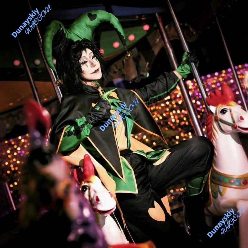 メンズ フリーク サーカス ピエロ コスプレ衣装 ホラー ハ - Anime Cosplay Expo 2025 のレビューと価格