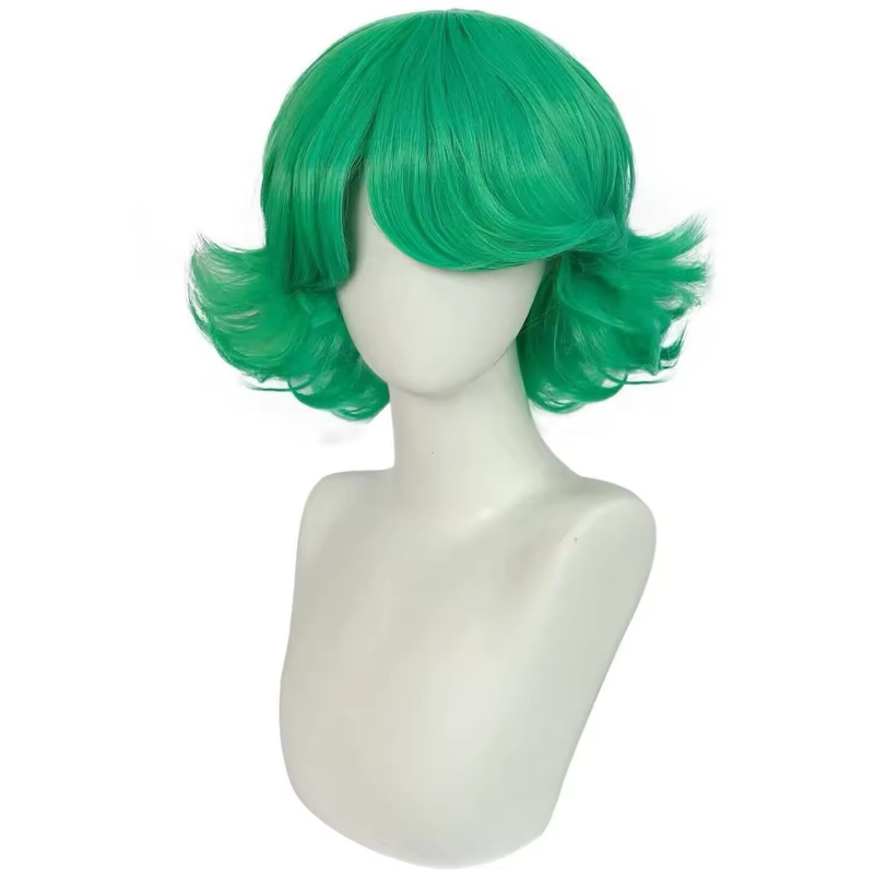 アニメワンパンマンコスプレタツマキコスプレウィッグコスチュー - Anime Cosplay One Punch Man のレビューと価格