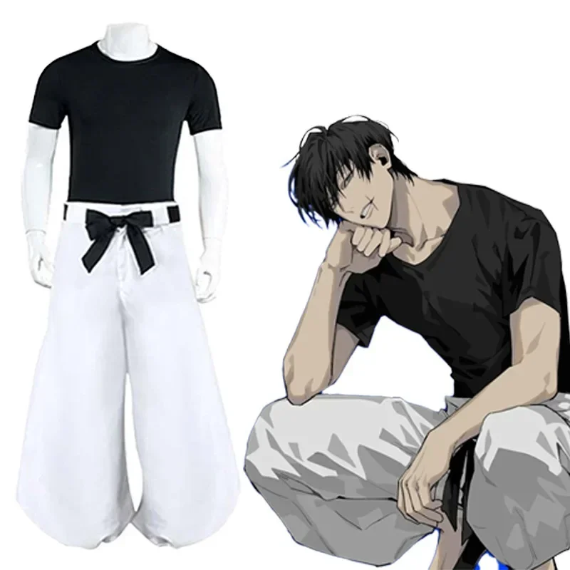 新しい呪術廻戦 JJK 漫画アニメ 伏黒甚爾 五条悟 コスプ - Anime Cosplay Gojo のレビューと価格