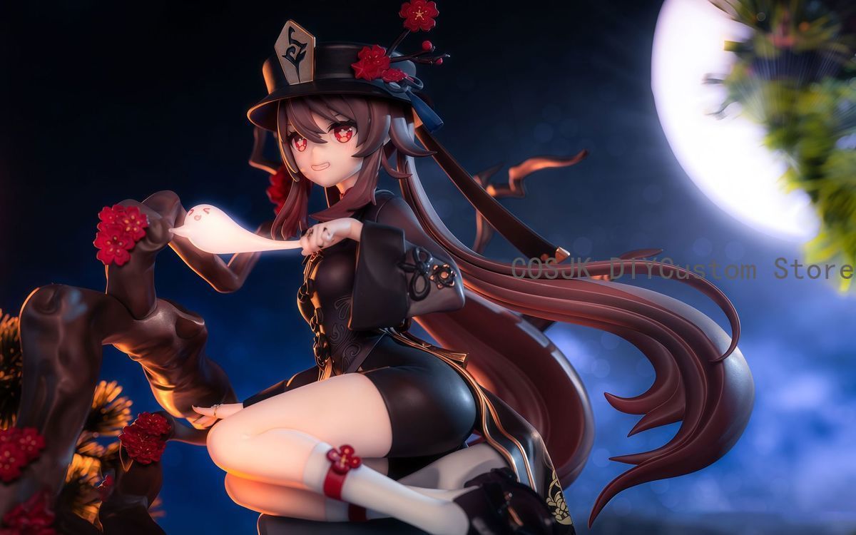 ゲーム原神インパクト胡タオかわいい女の子アニメコスプレ Q  - Anime Cosplay Girl のレビューと価格