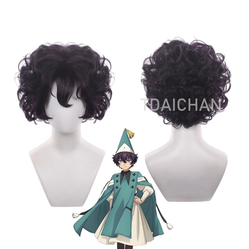 魔女帽子アトリエ アゴット アクロメ ココ コスプレウィッグ - Cosplay Anime Black Hair のレビューと価格