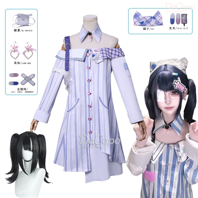 ゲームインフィニティニッキコスプレ衣装ウィッグ風変わりなアイ - Anime Cosplay Idea のレビューと価格