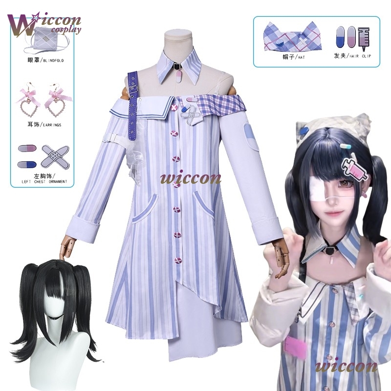 WuHu Infinity Nikki コスプレ衣装ウィッグ - Anime Cosplay Idea のレビューと価格