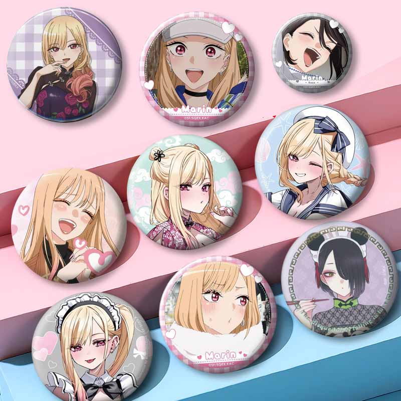 かわいいアニメフィギュア北川M-Marinエナメルピン漫画コ - Anime Cosplay Idea のレビューと価格