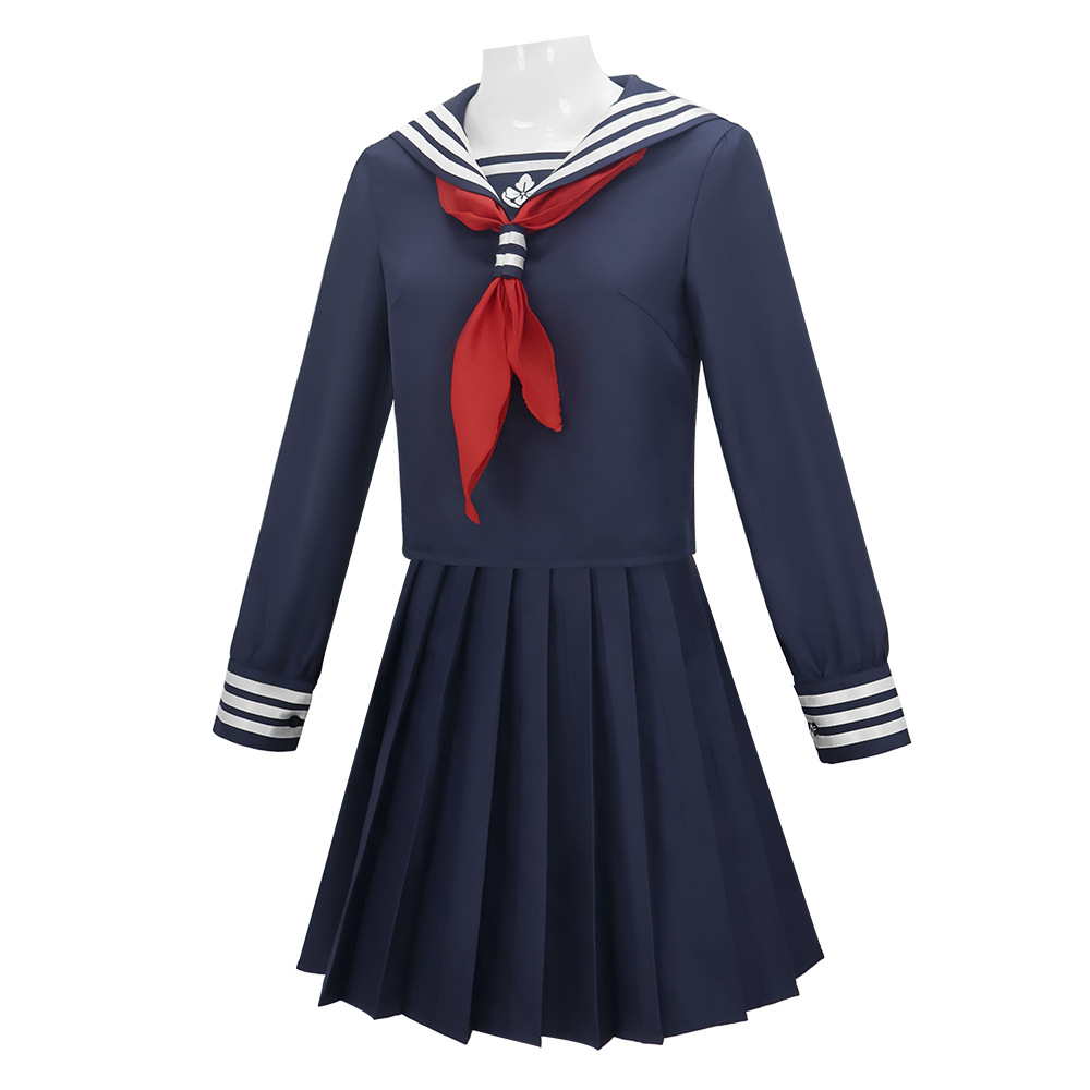 ゲーム水木恵子コスプレ衣装サイレント女子校 JK 制服ヒルネ - Anime Cosplay Yor のレビューと価格