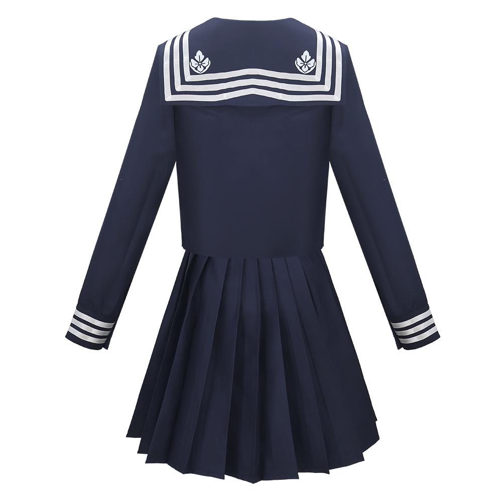 ゲーム水木恵子コスプレ衣装サイレント女子校 JK 制服ヒルネ - Anime Cosplay Yor のレビューと価格