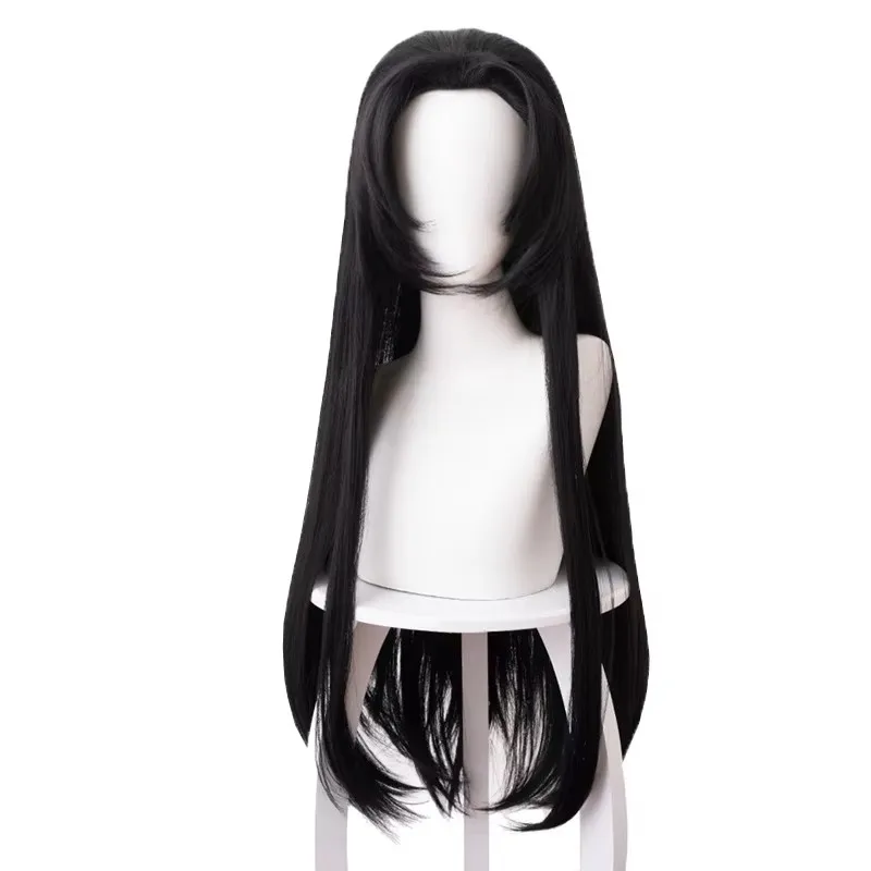 アニメ胡蝶かなえウィッグ鬼滅の刃コスプレ合成黒ロング耐熱人工 - Cosplay Anime Black Hair のレビューと価格