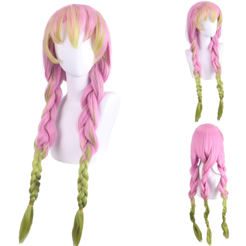 ハロウィン 鬼滅の刃 コスプレウィッグ 竈門禰豆子 竈門炭治 - Cosplay Anime Zenitsu のレビューと価格