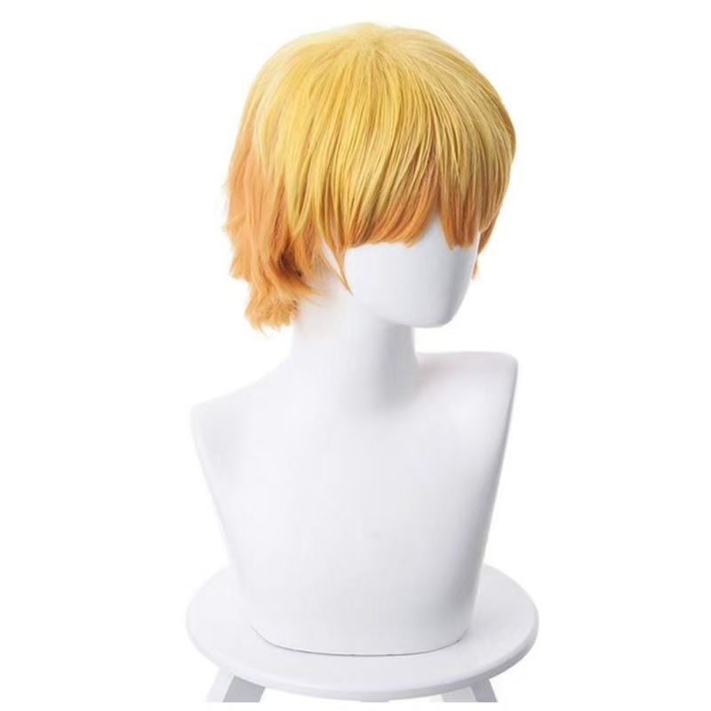 ゼンイツ・アガツマ用 イエロー オンブレ レイヤード ショー - Cosplay Anime Zenitsu のレビューと価格