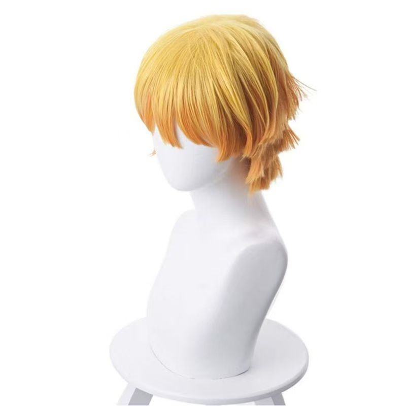 ゼンイツ・アガツマ用 イエロー オンブレ レイヤード ショー - Cosplay Anime Zenitsu のレビューと価格