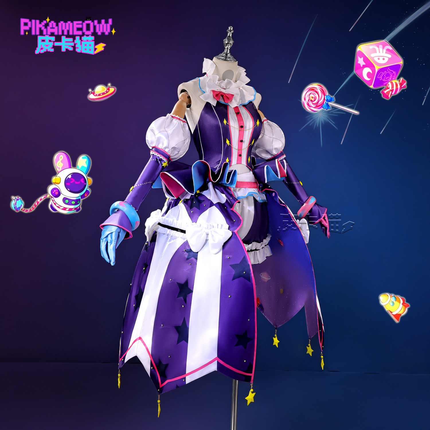 プロジェクトセカイ ワンダーランド×ショータイム 桜守エミュ - Anime Cosplay Pink のレビューと価格