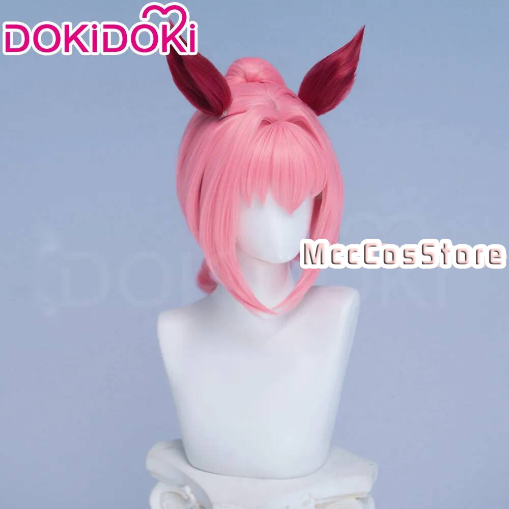 ウマ娘 ハル ウララ コスプレウィッグ ピンク ショートヘア - Anime Cosplay Pink のレビューと価格