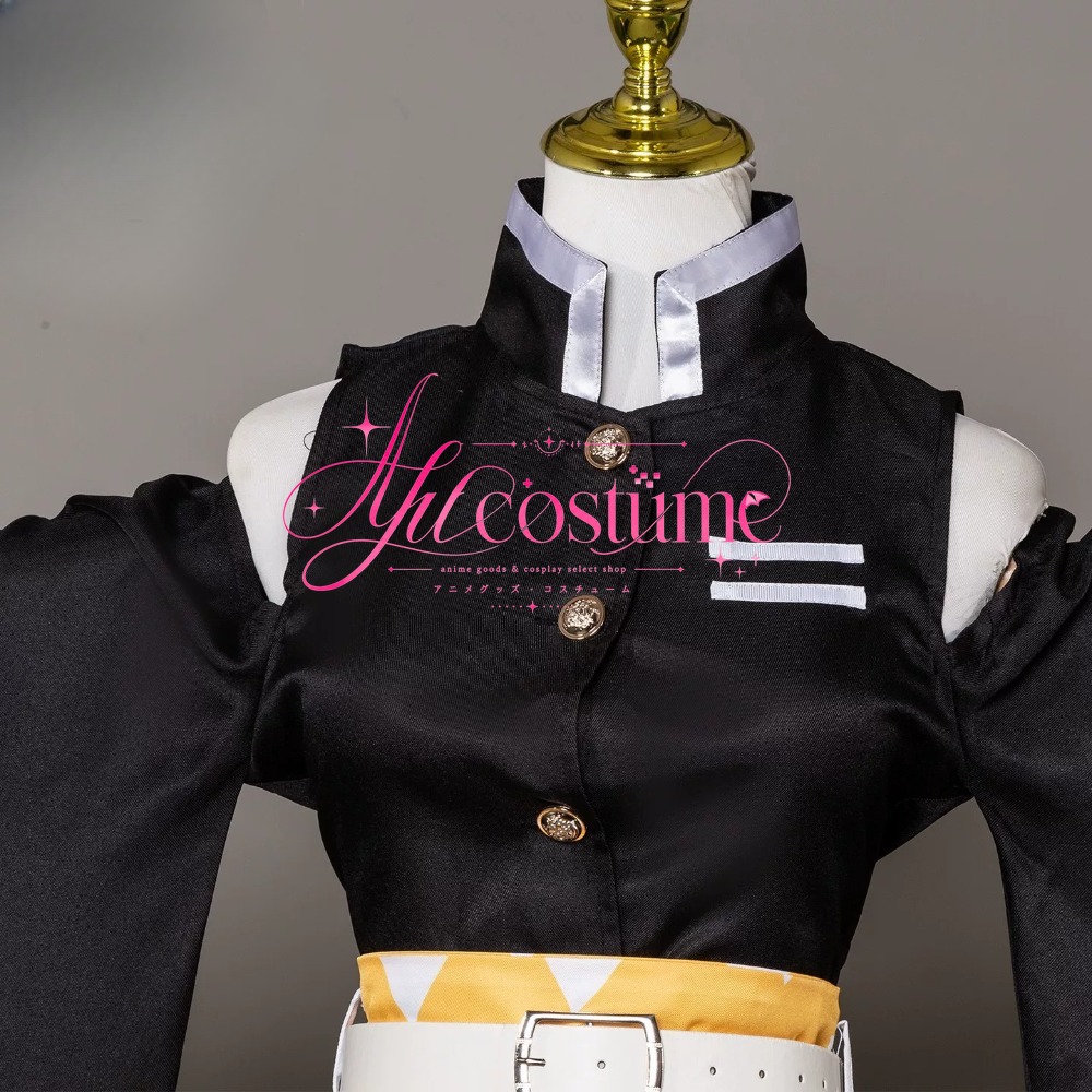 竈門炭治郎・我妻善逸 コスプレ衣装 オフショルダー羽織風キャ - Cosplay Anime Zenitsu のレビューと価格