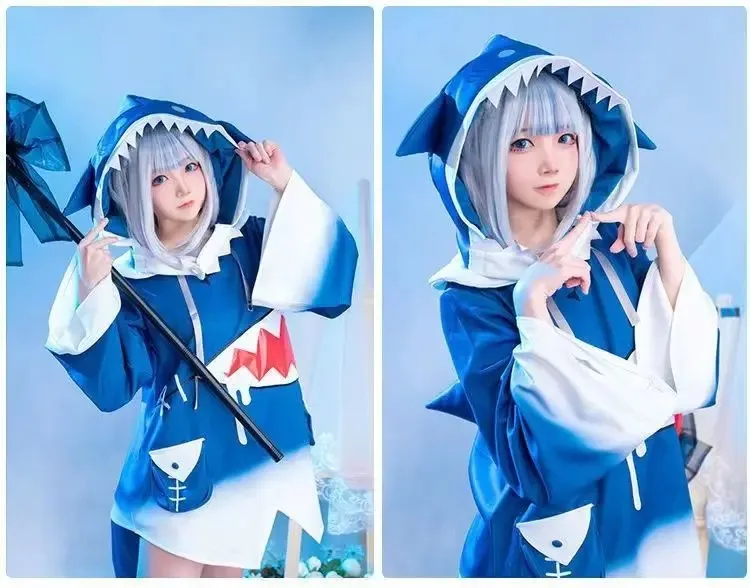 在庫あり ホロライブ ENG ガウル・グーラ コスプレ衣装  - Anime Cosplay Youtuber のレビューと価格