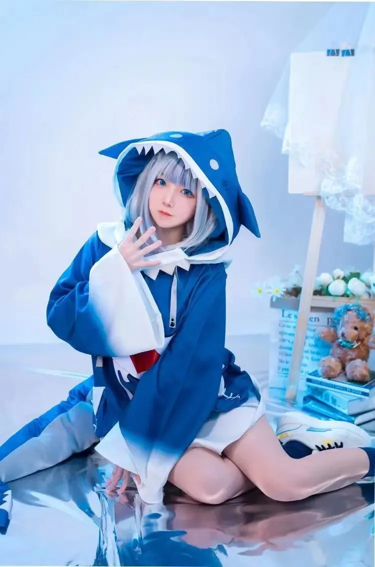 在庫あり ホロライブ ENG ガウル・グーラ コスプレ衣装  - Anime Cosplay Youtuber のレビューと価格